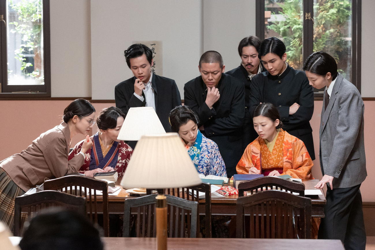 NHK連続テレビ小説「虎に翼」の1場面（C）NHK
