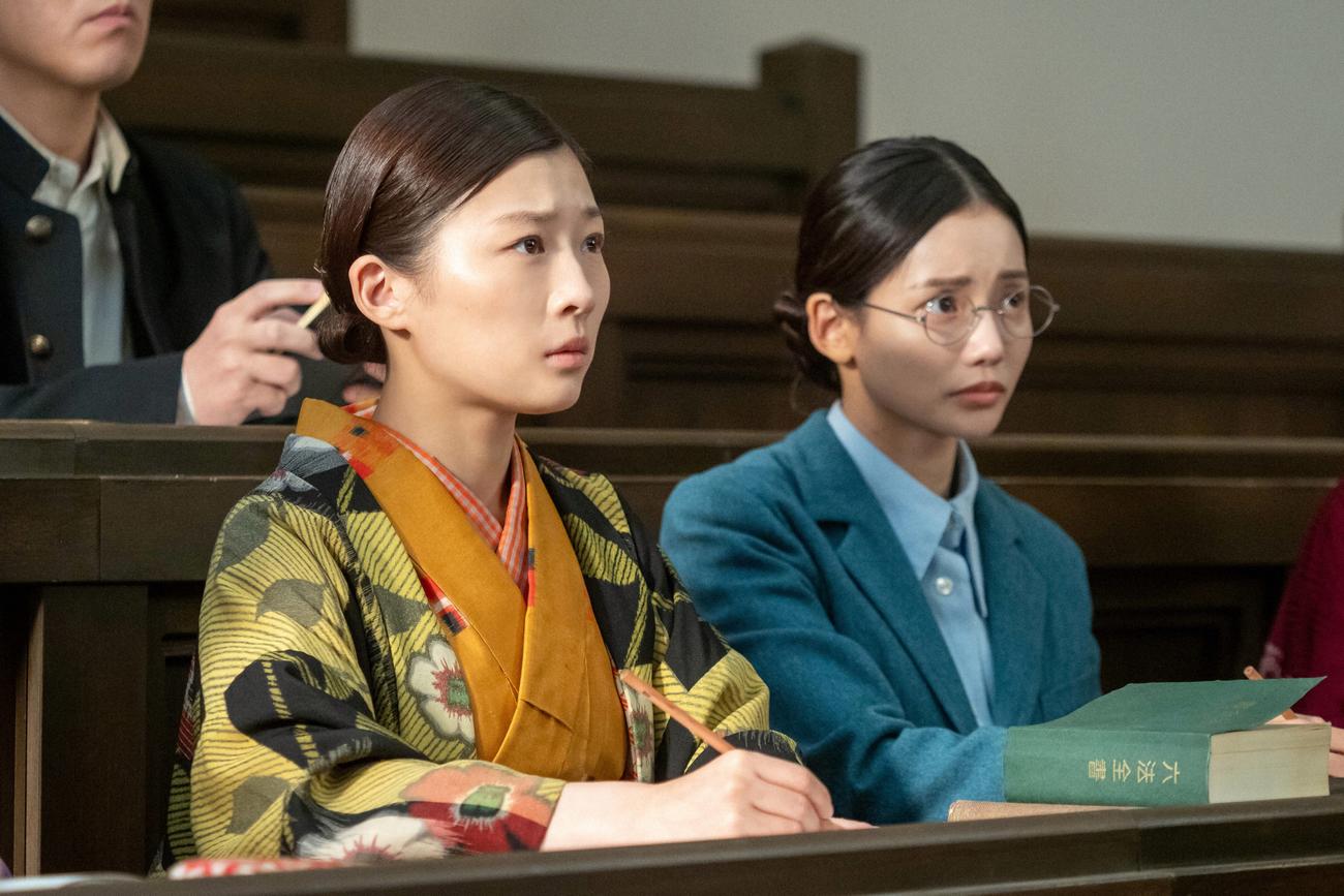 NHK連続テレビ小説「虎に翼」の1場面（C）NHK