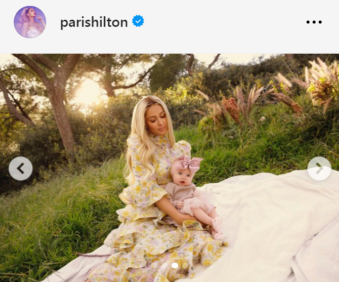パリス・ヒルトンのインスタグラムから