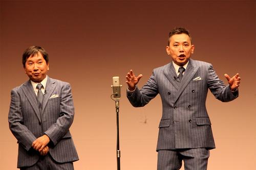 爆笑問題が漫才で大谷ハラスメント　田中が「セクハラ、モラハラ、パワハラ」に太田が「水原！」