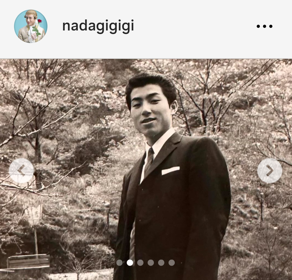 なだぎ武のインスタグラムから