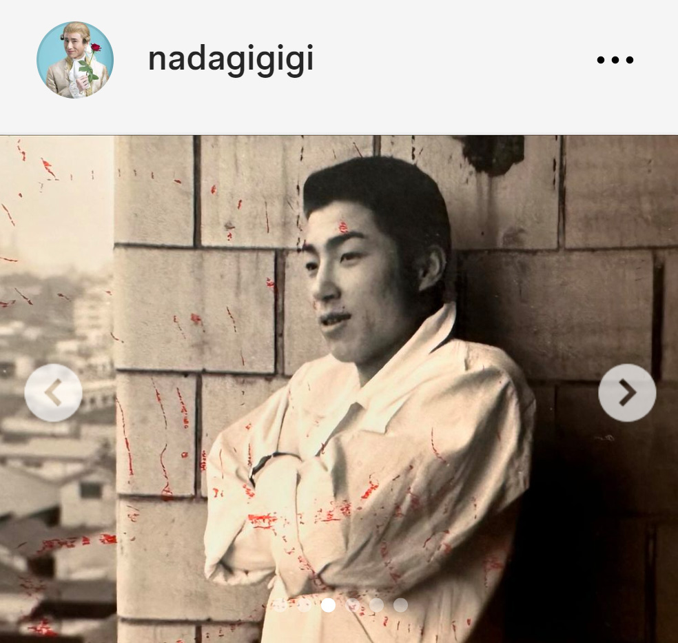 なだぎ武のインスタグラムから