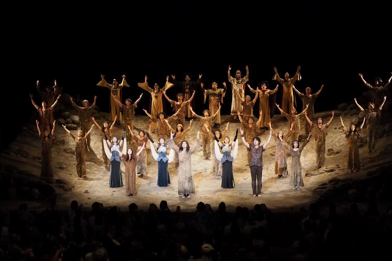 劇団四季京都公演「ジーザス・クライスト＝スーパースター」開幕 青年