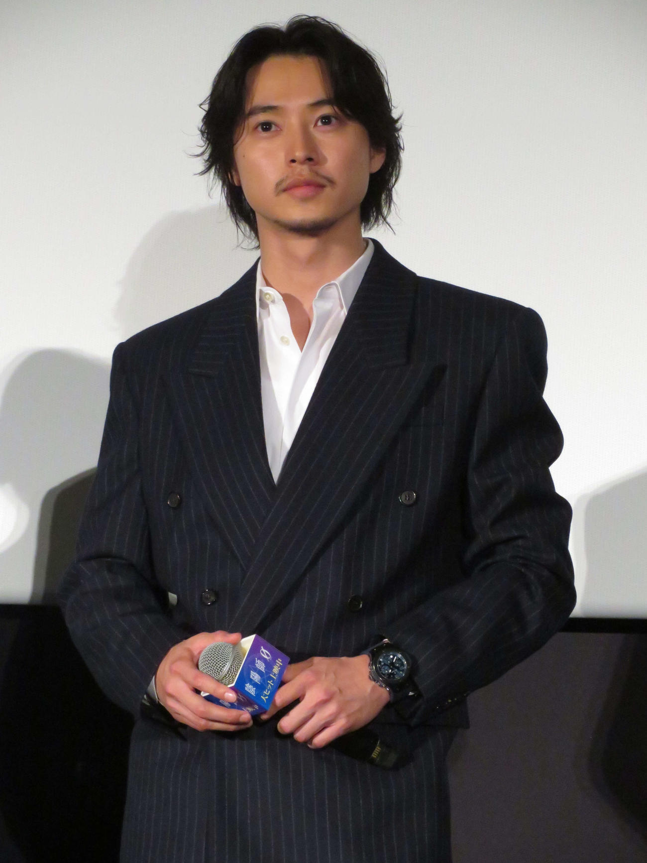 映画「陰陽師0」公開記念舞台あいさつに登壇した山崎賢人