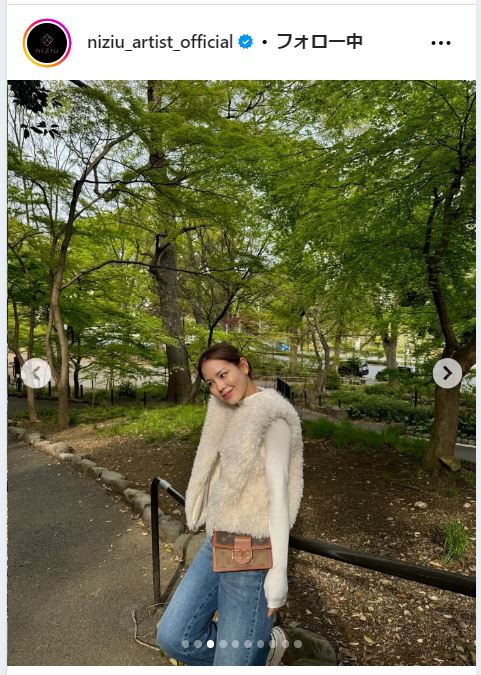 NiziU公式インスタグラムから