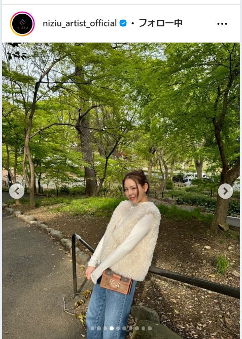 NiziU公式インスタグラムから