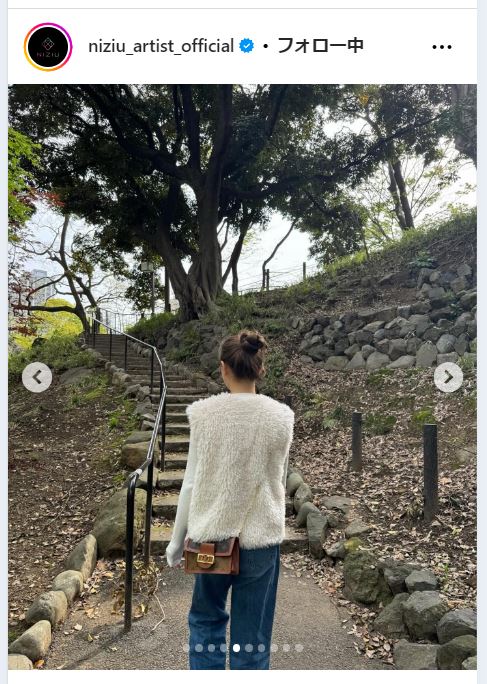 NiziU公式インスタグラムから