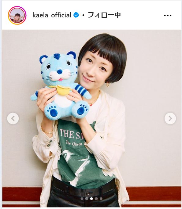 木村カエラのインスタグラムから
