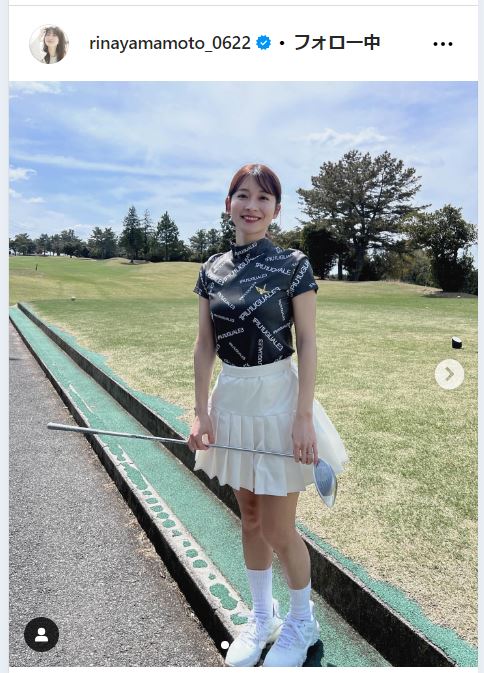 山本里菜のインスタグラムから