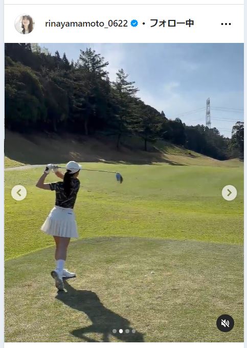 山本里菜のインスタグラムから