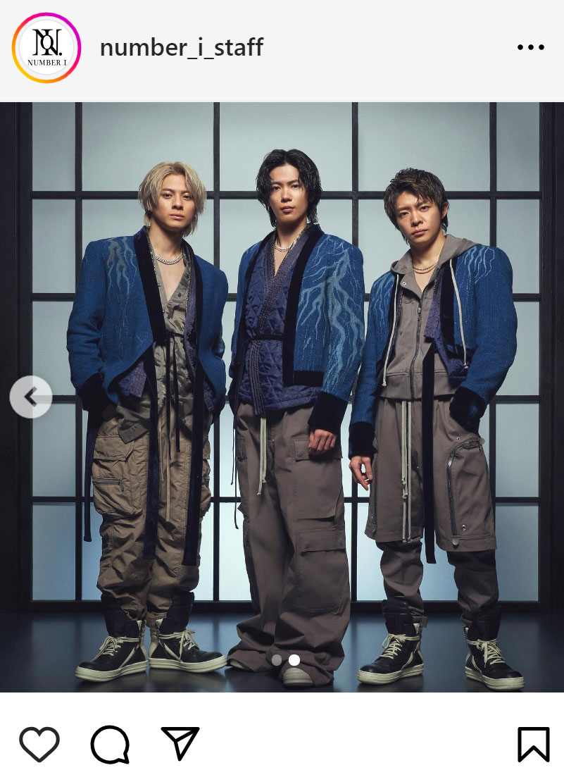 Number＿iのインスタグラムから