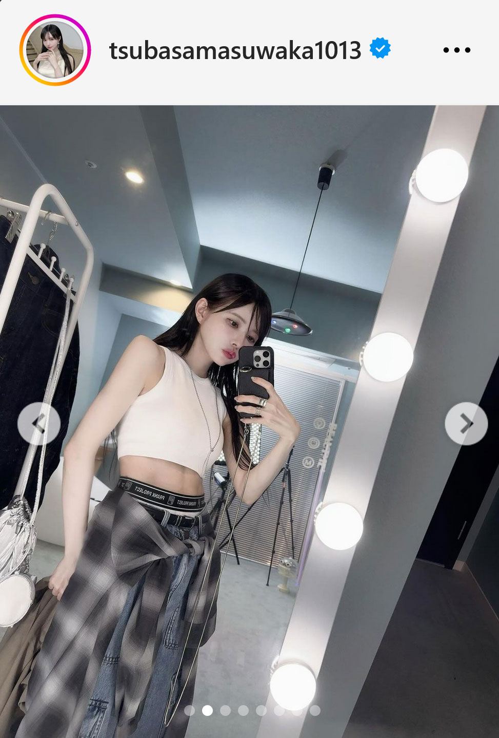 益若つばさインスタグラムから