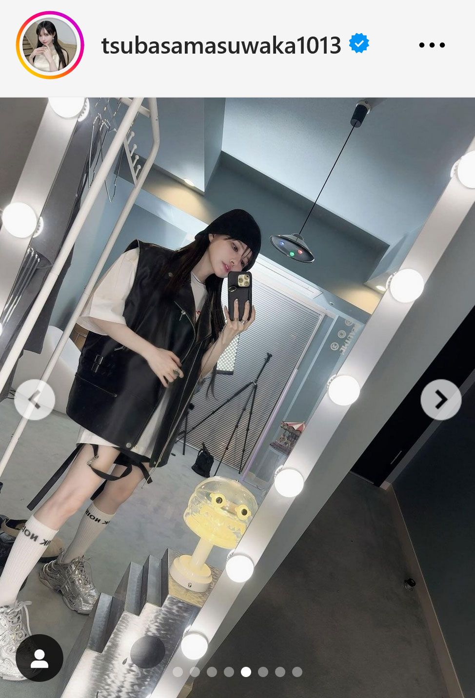 益若つばさインスタグラムから