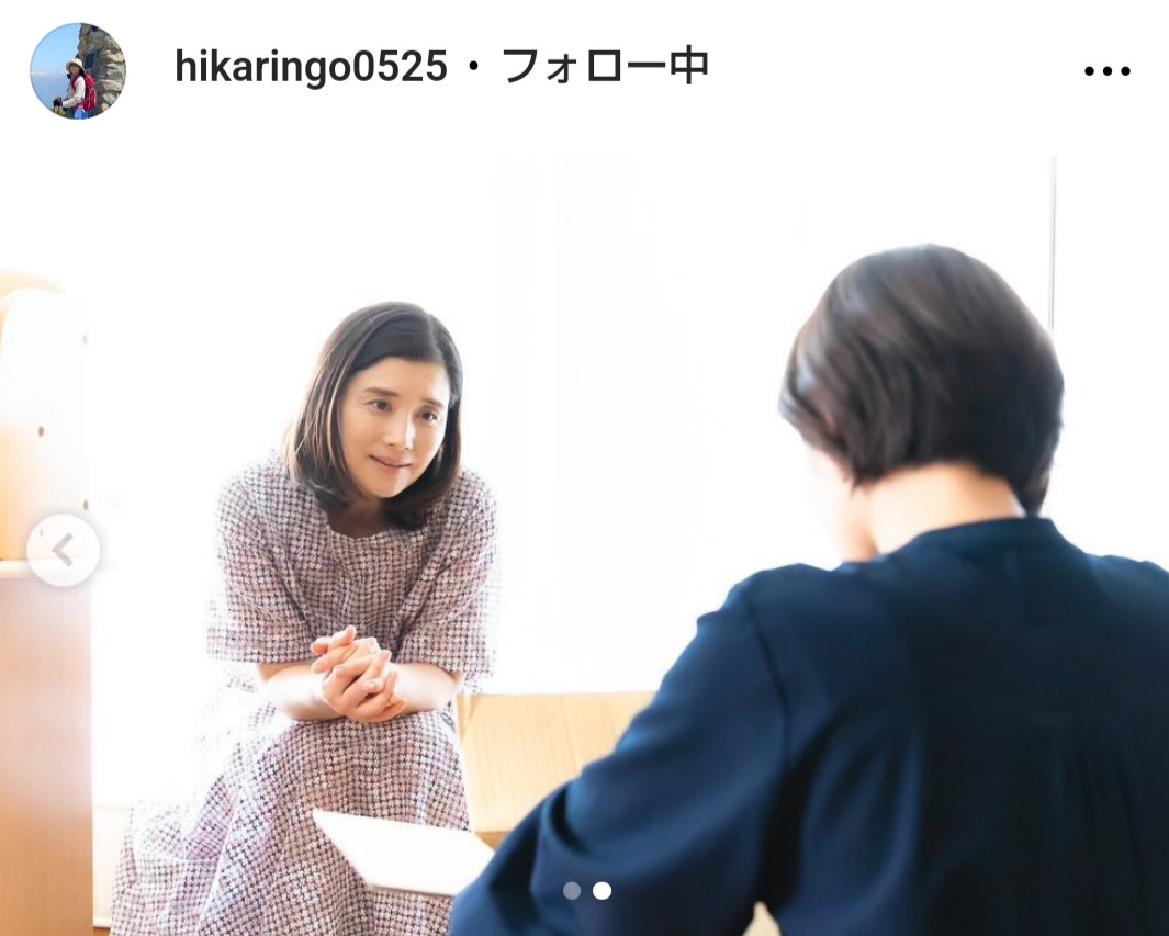 石田ひかりのインスタグラムから