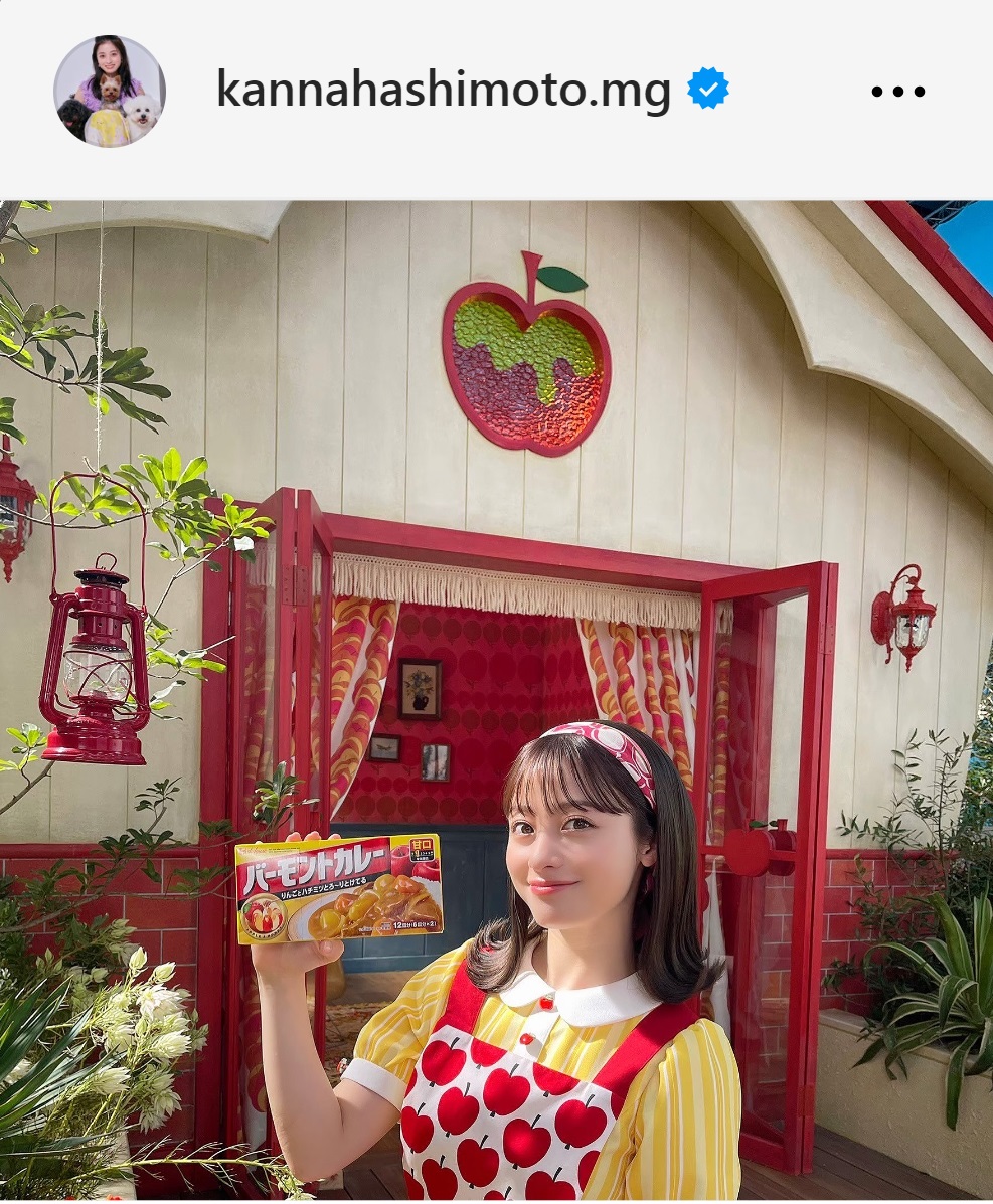 橋本環奈のマネジャーのインスタグラムから