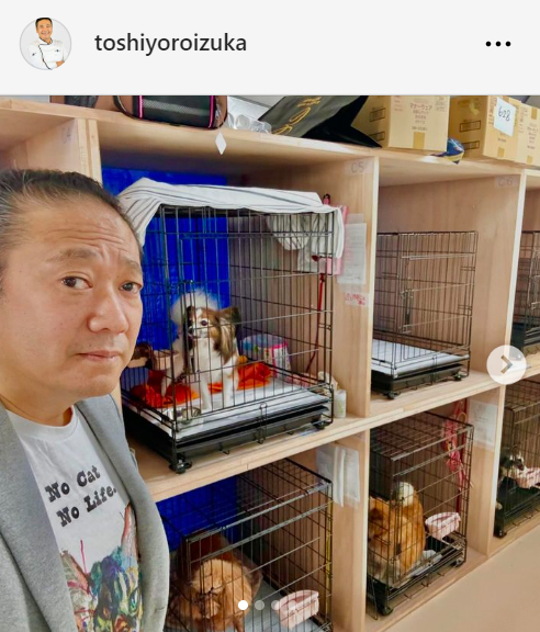 鎧塚俊彦氏のインスタグラムから
