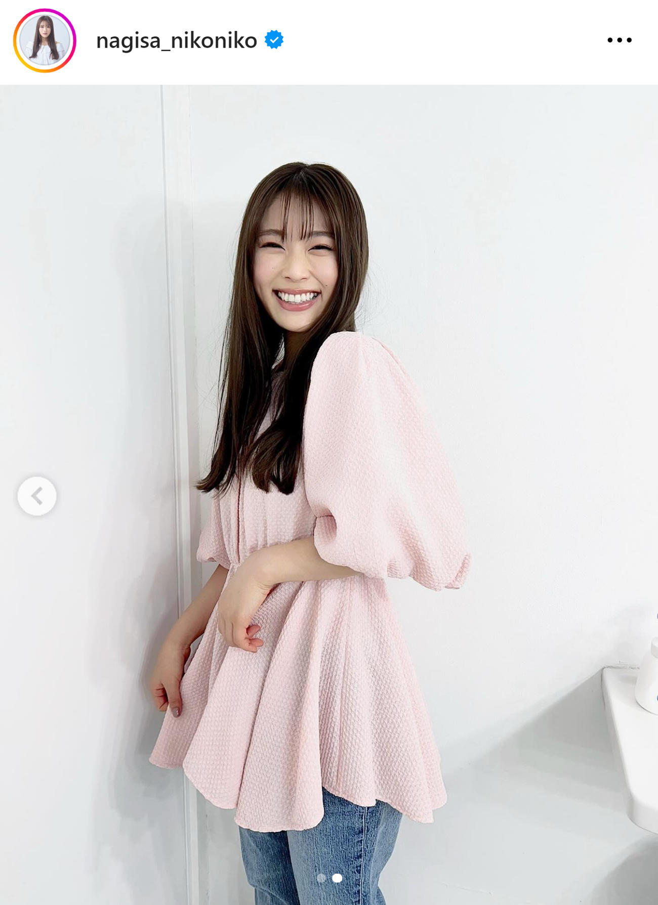 渋谷凪咲のインスタグラムから