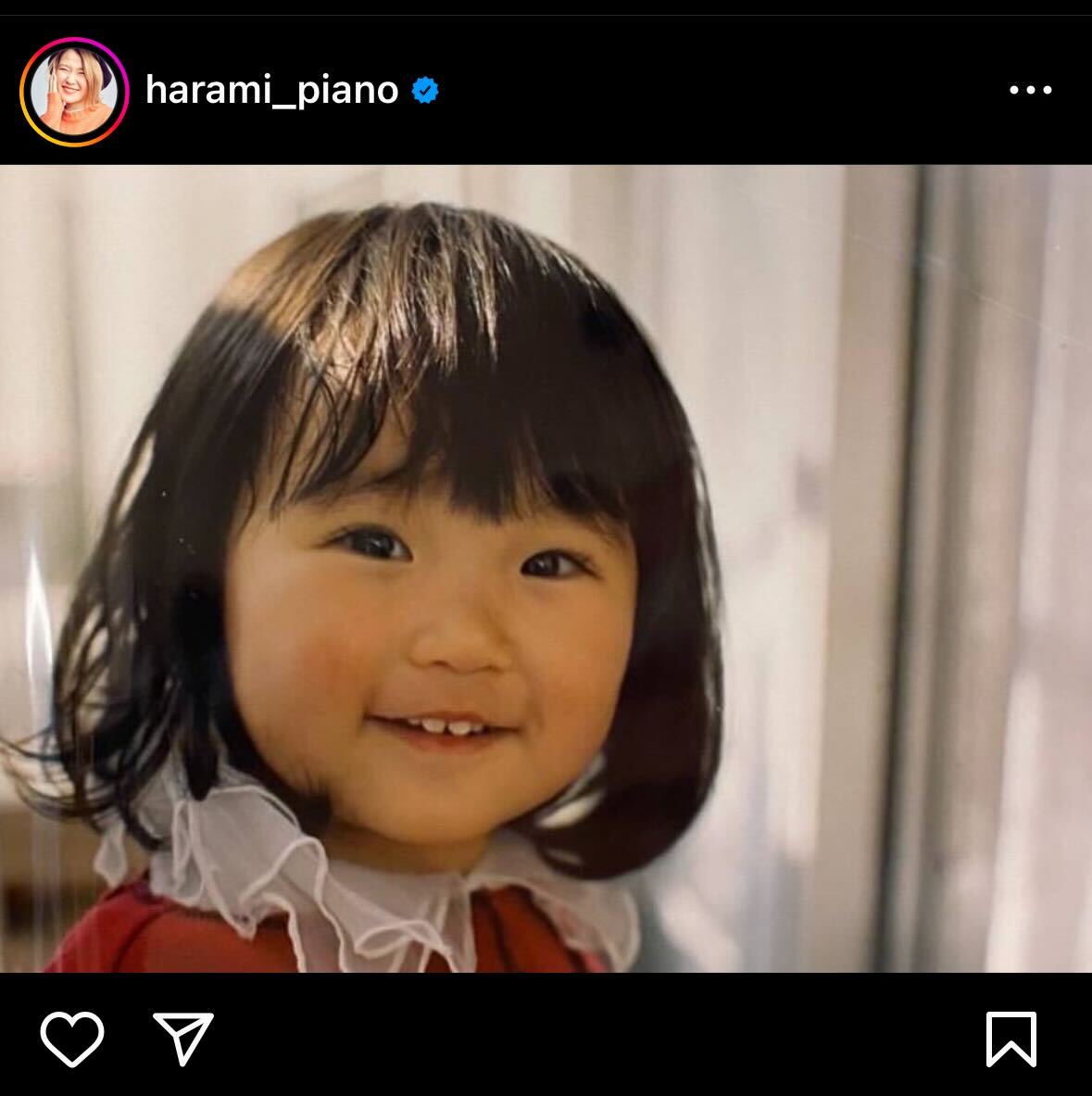 ハラミちゃんインスタグラムから
