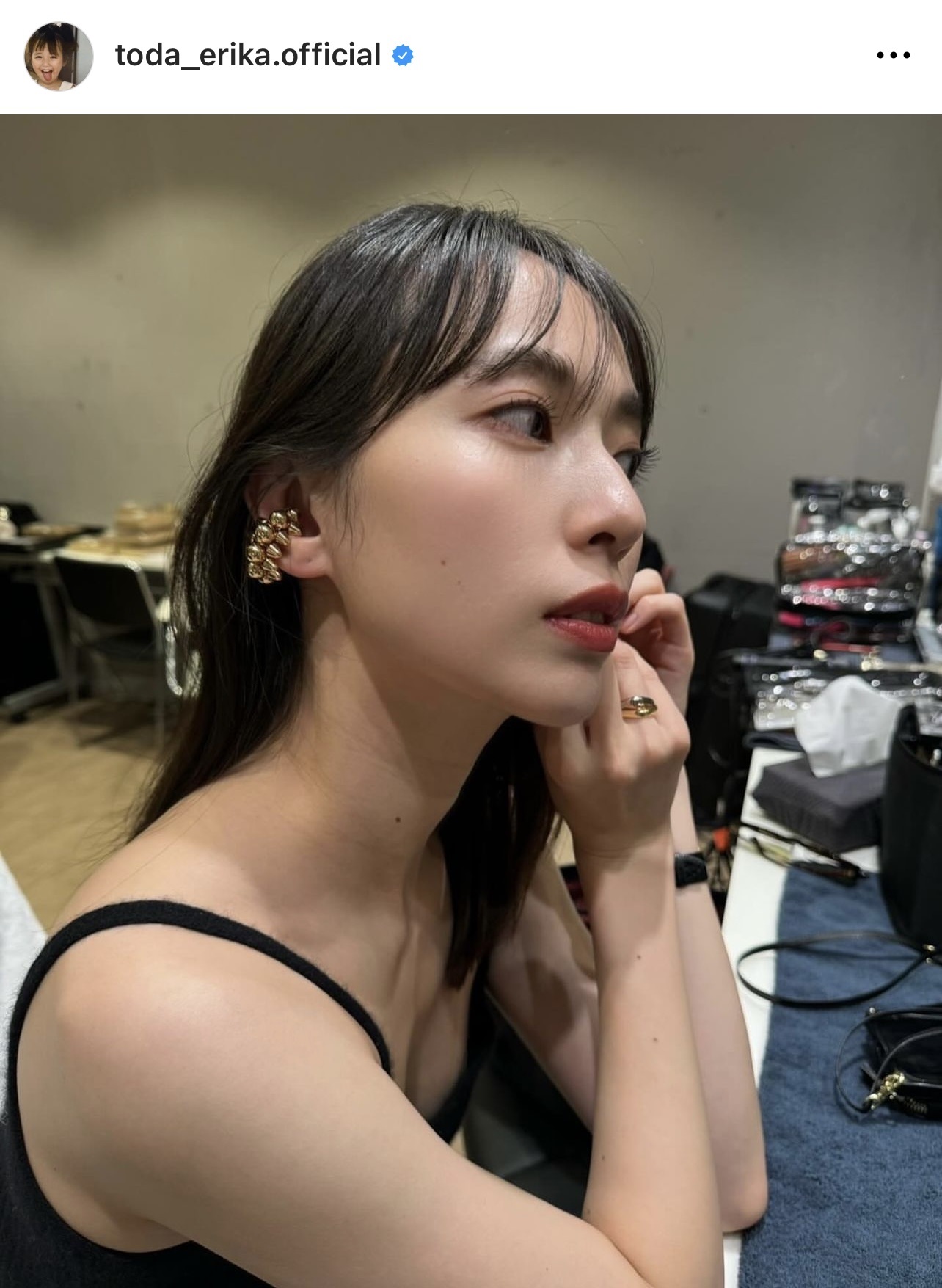 （戸田恵梨香のインスタグラムから）