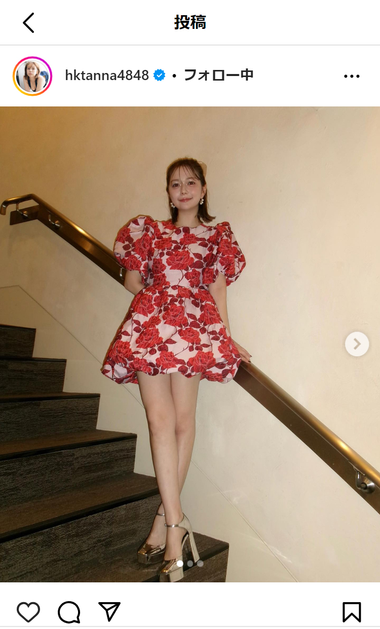 村重杏奈のインスタグラムから