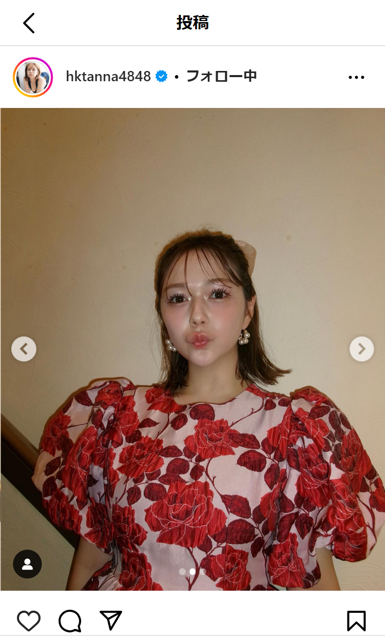 村重杏奈のインスタグラムから
