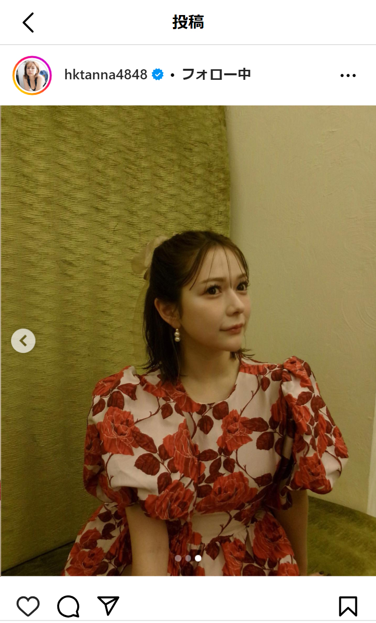 村重杏奈のインスタグラムから