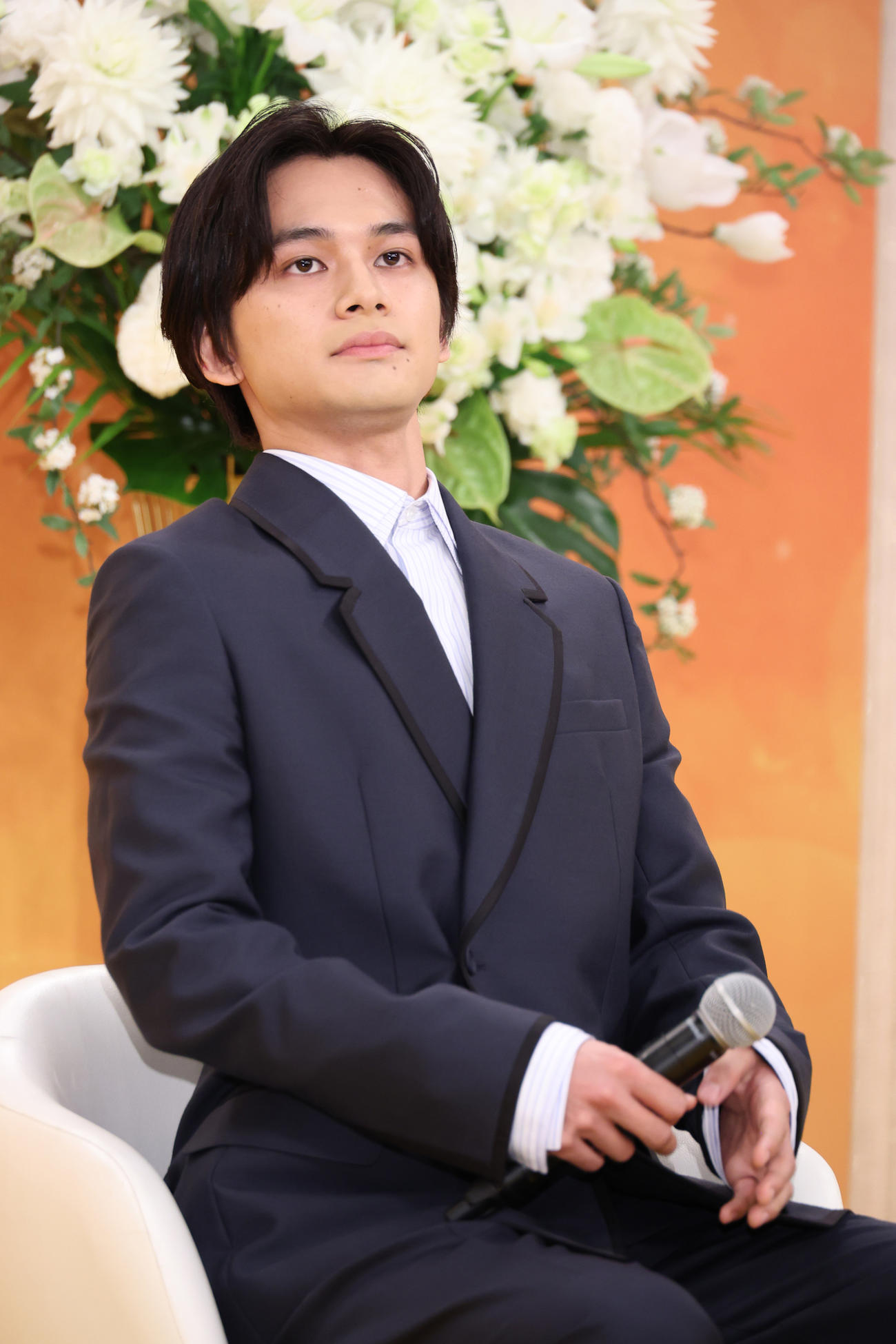 NHKドラマ「あんぱん」発表会見を行った北村匠海（撮影・中島郁夫）