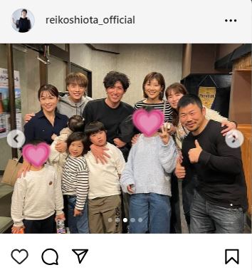 潮田玲子さんのインスタグラムから