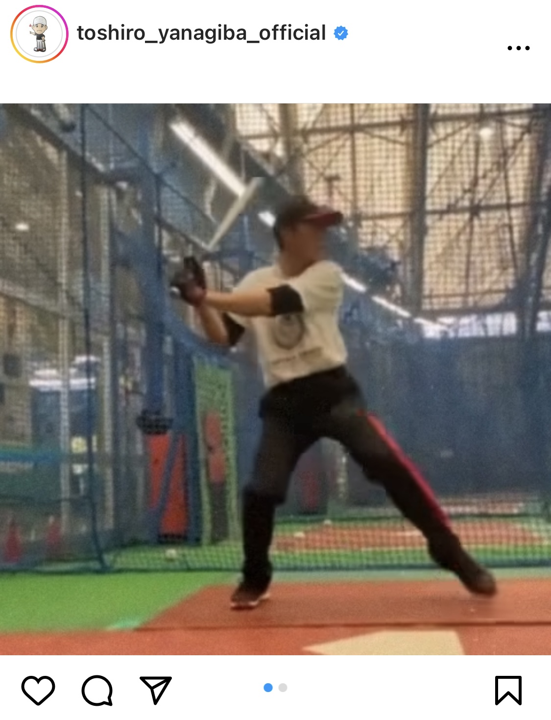 柳葉敏郎のインスタグラムから