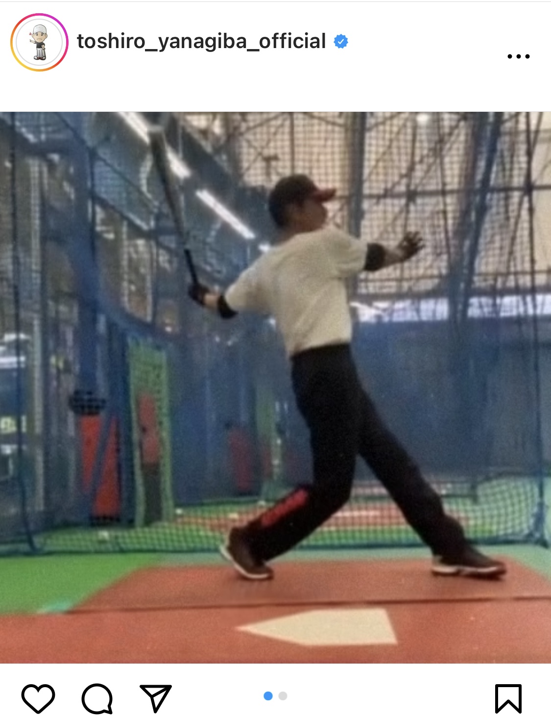 柳葉敏郎のインスタグラムから