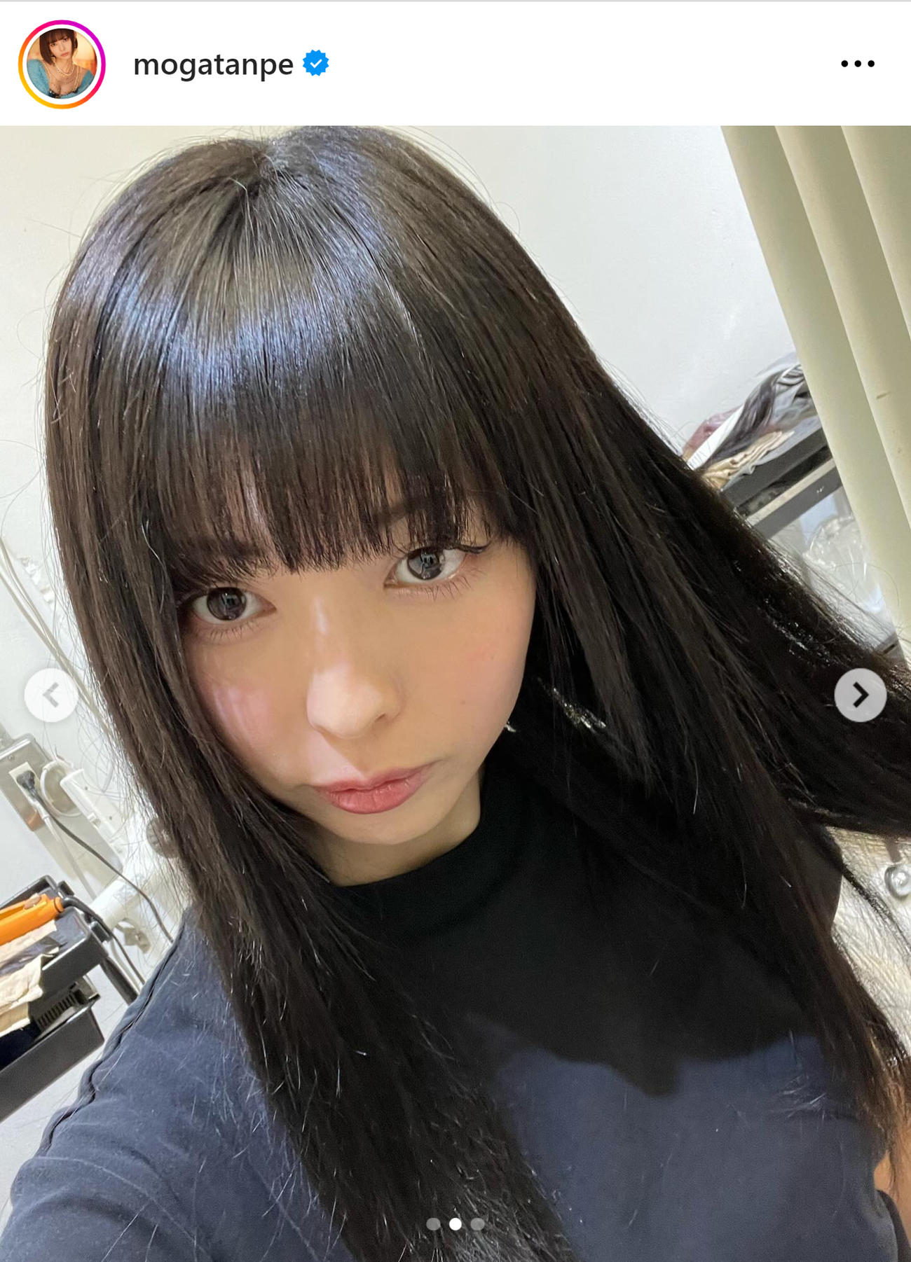 最上もがのインスタグラムから
