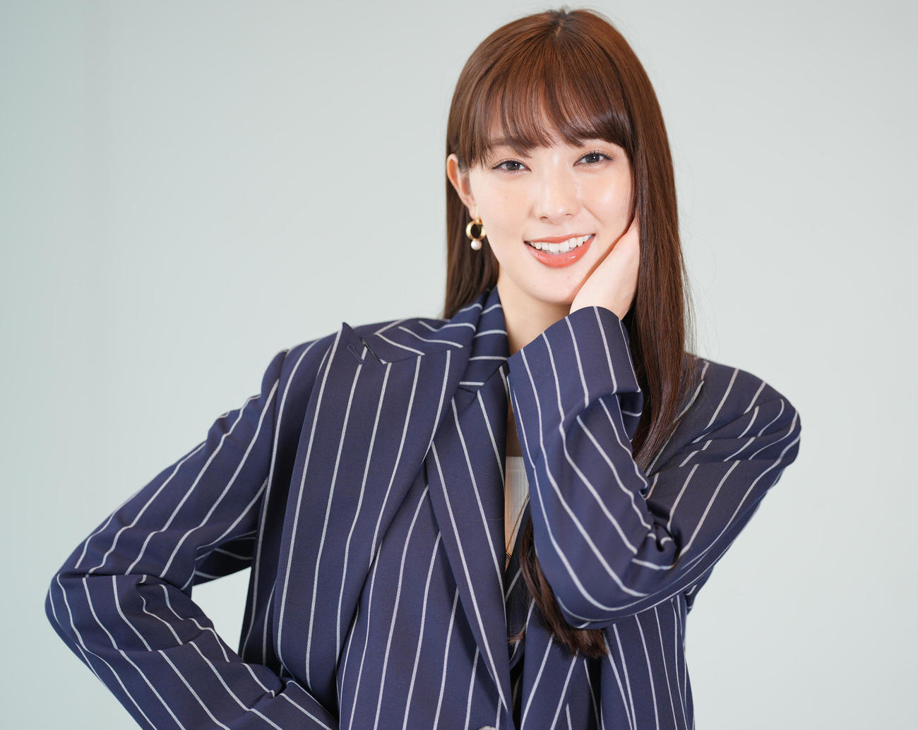 テレビ朝日系連続ドラマ「6秒間の軌跡～花火師・望月星太郎の2番目の憂鬱」に出演する宮本茉由（撮影・鈴木みどり）