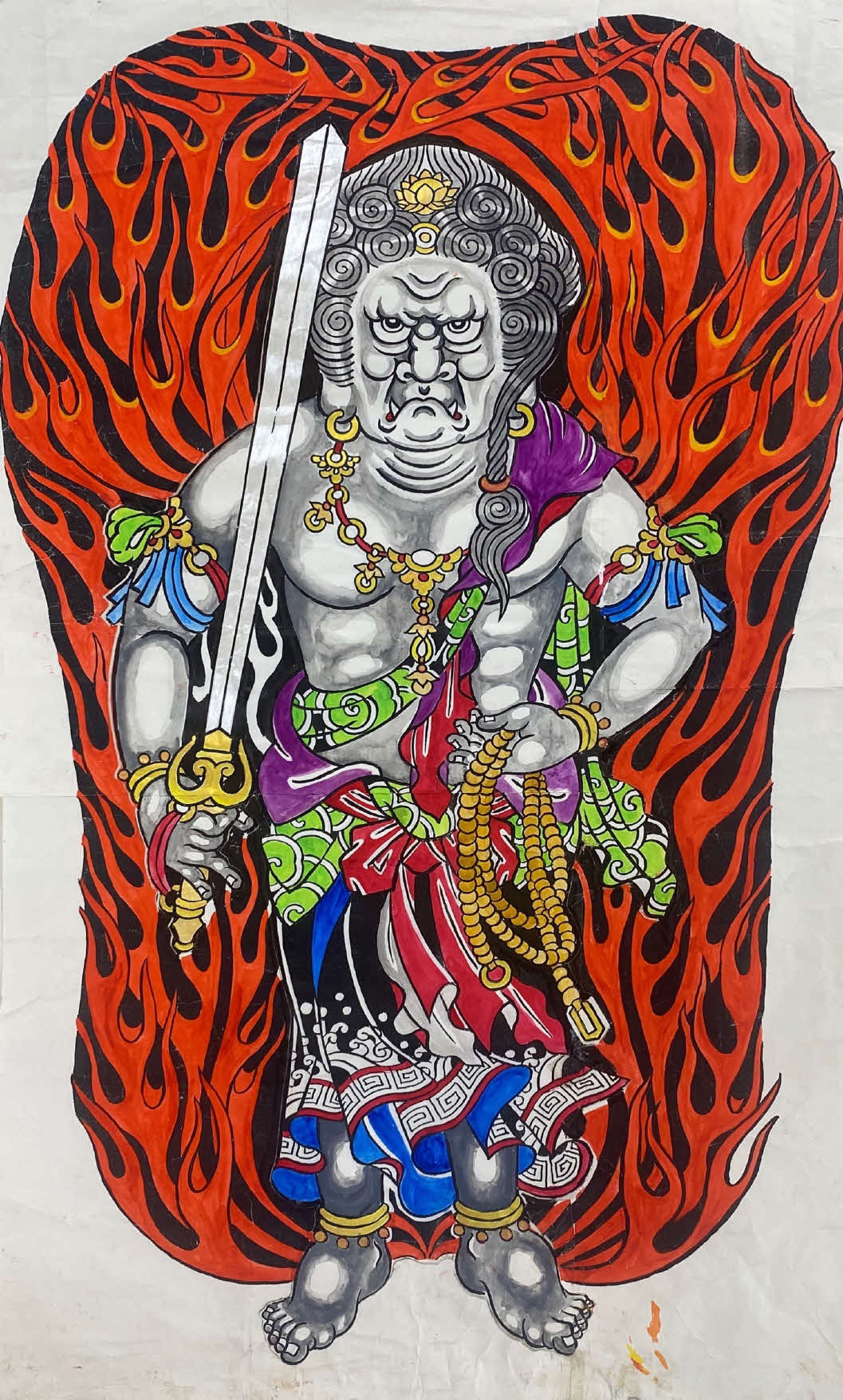 『新仁義なき戦い／謀殺』の刺青絵（C）「新仁義なき戦い／謀殺」製作委員会（C）毛利清二