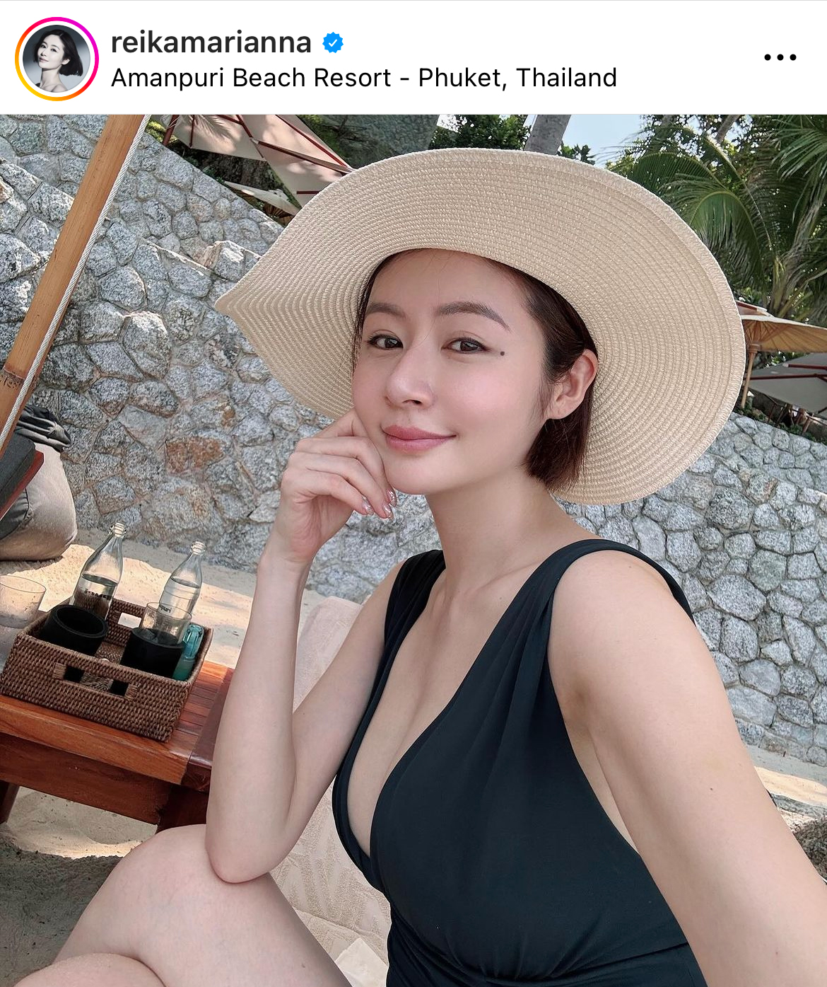 宮崎麗果さんのインスタグラムから
