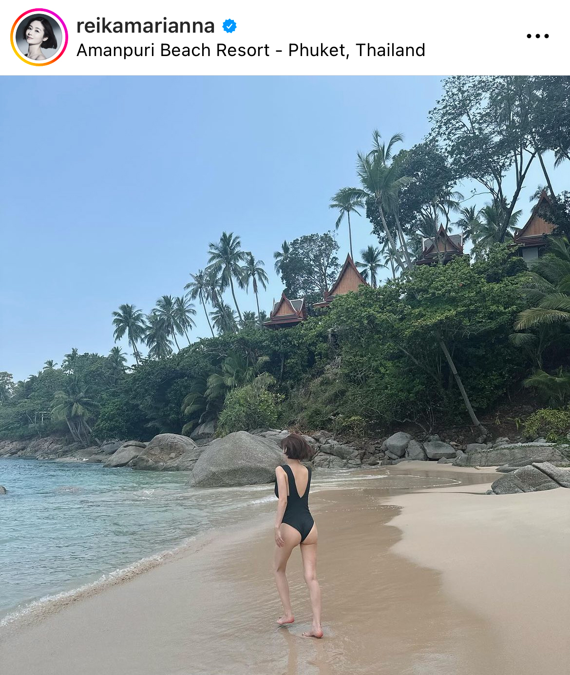 宮崎麗果さんのインスタグラムから