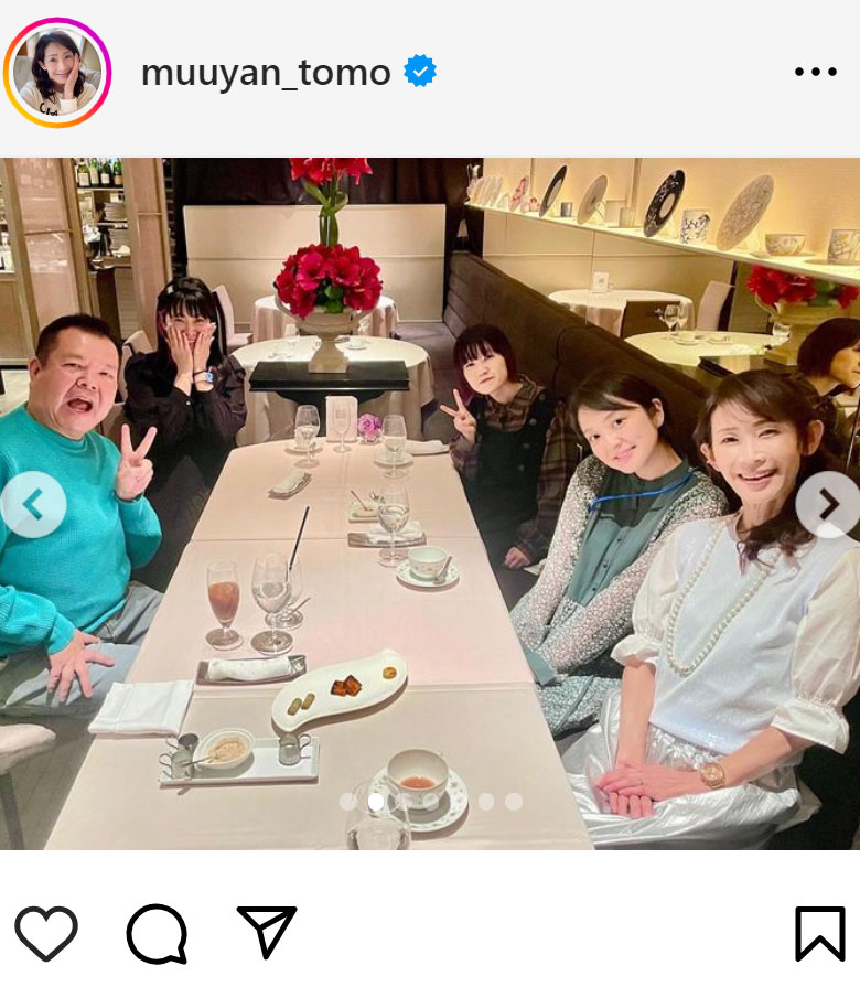 武川智美アナのインスタグラムから
