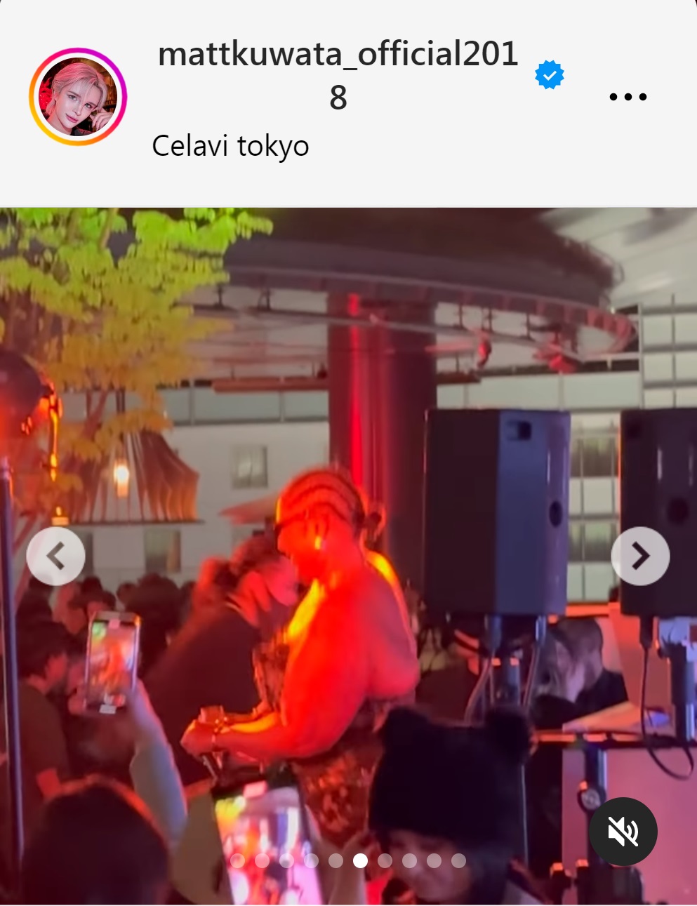 Matt Roseのインスタグラムから
