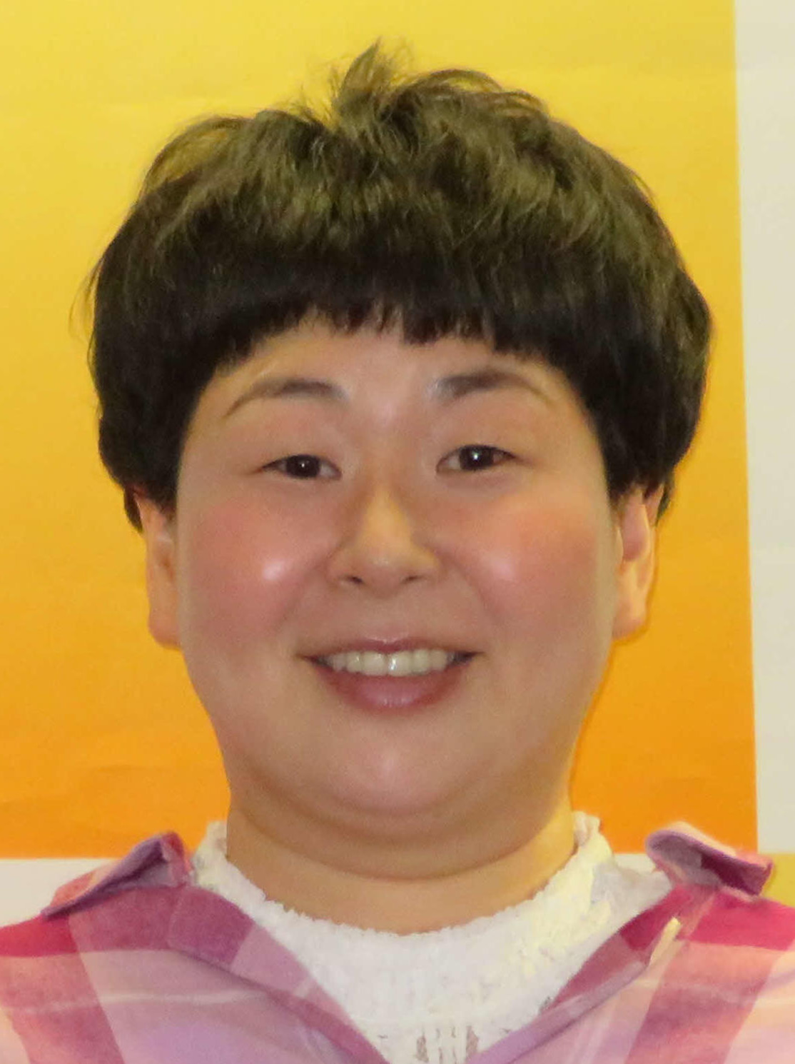 森三中大島美幸（18年4月撮影）