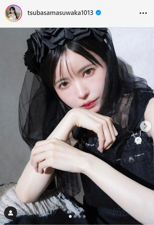 益若つばさのインスタグラムから