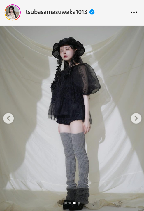 益若つばさのインスタグラムから