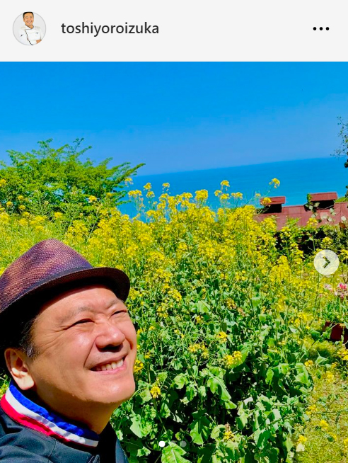 鎧塚俊彦氏のインスタグラムから
