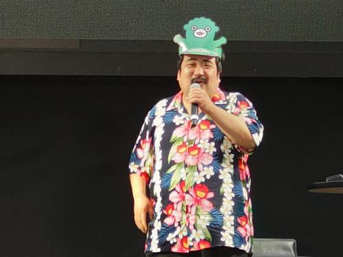 空気階段・鈴木もぐら、パンツ芸“封印“のお願いも「拍手につい手を挙げた」ゴジラ・フェス大阪