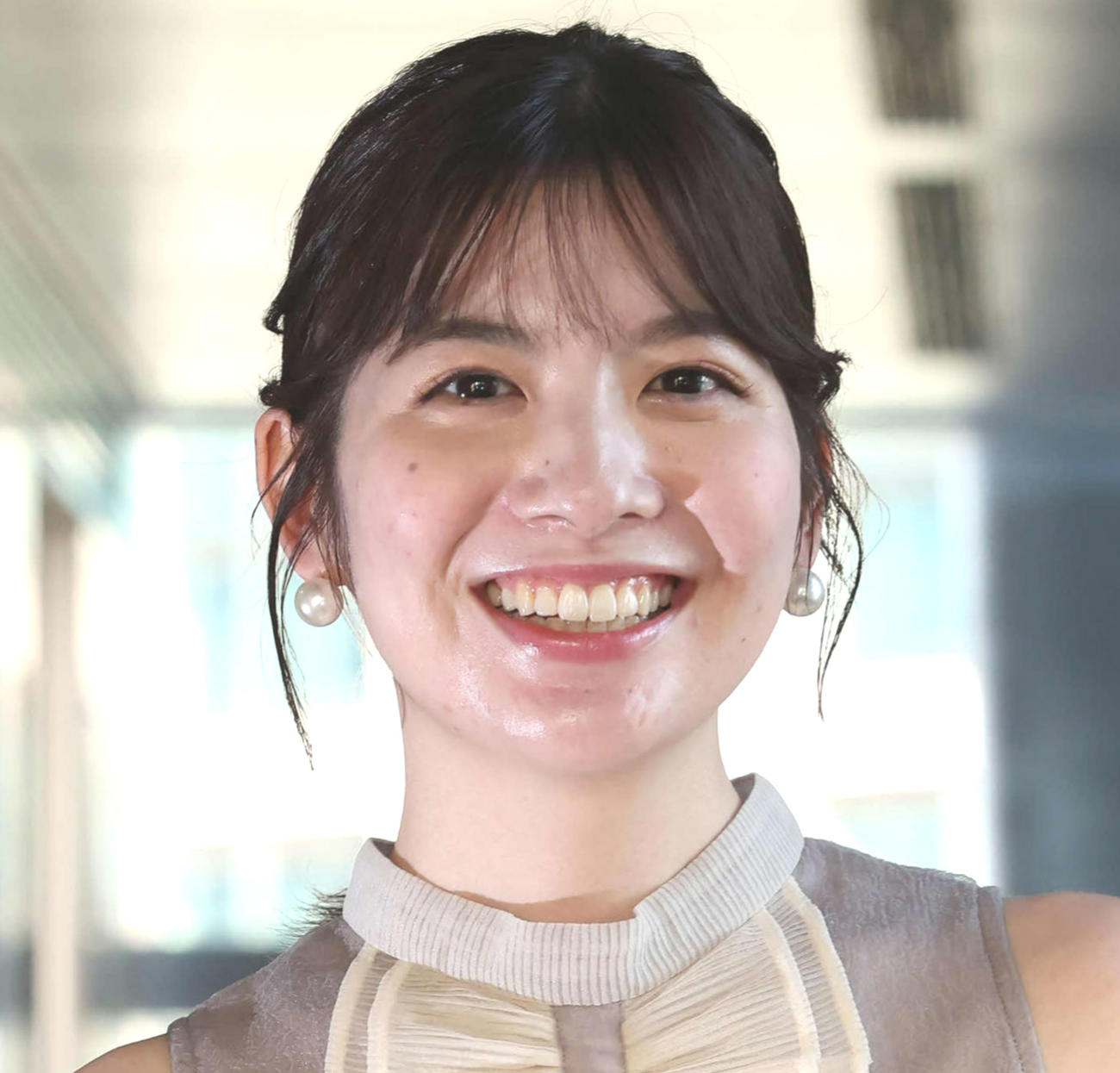 佐藤真知子アナ（2023年7月撮影）