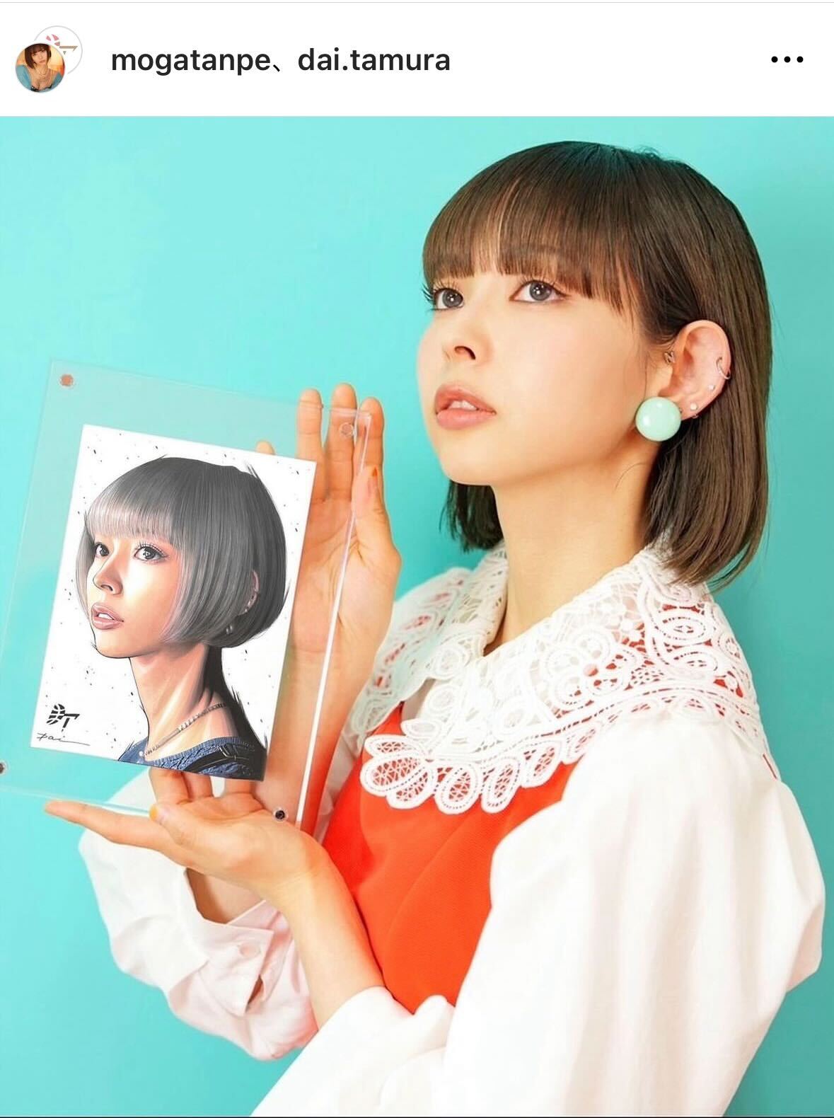 最上もがのインスタグラムから