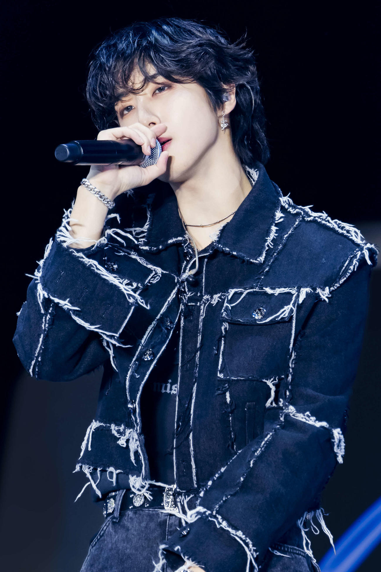 「Stray Kids Fan Connecting 2024“SKZ TOY WORLD”」最終公演を行ったStray Kidsのハン（C）田中聖太郎写真事務所