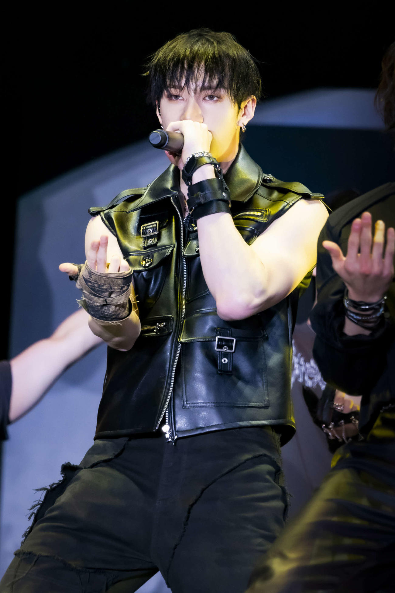 「Stray Kids Fan Connecting 2024“SKZ TOY WORLD”」最終公演を行ったStray Kidsのバンチャン（C）田中聖太郎写真事務所