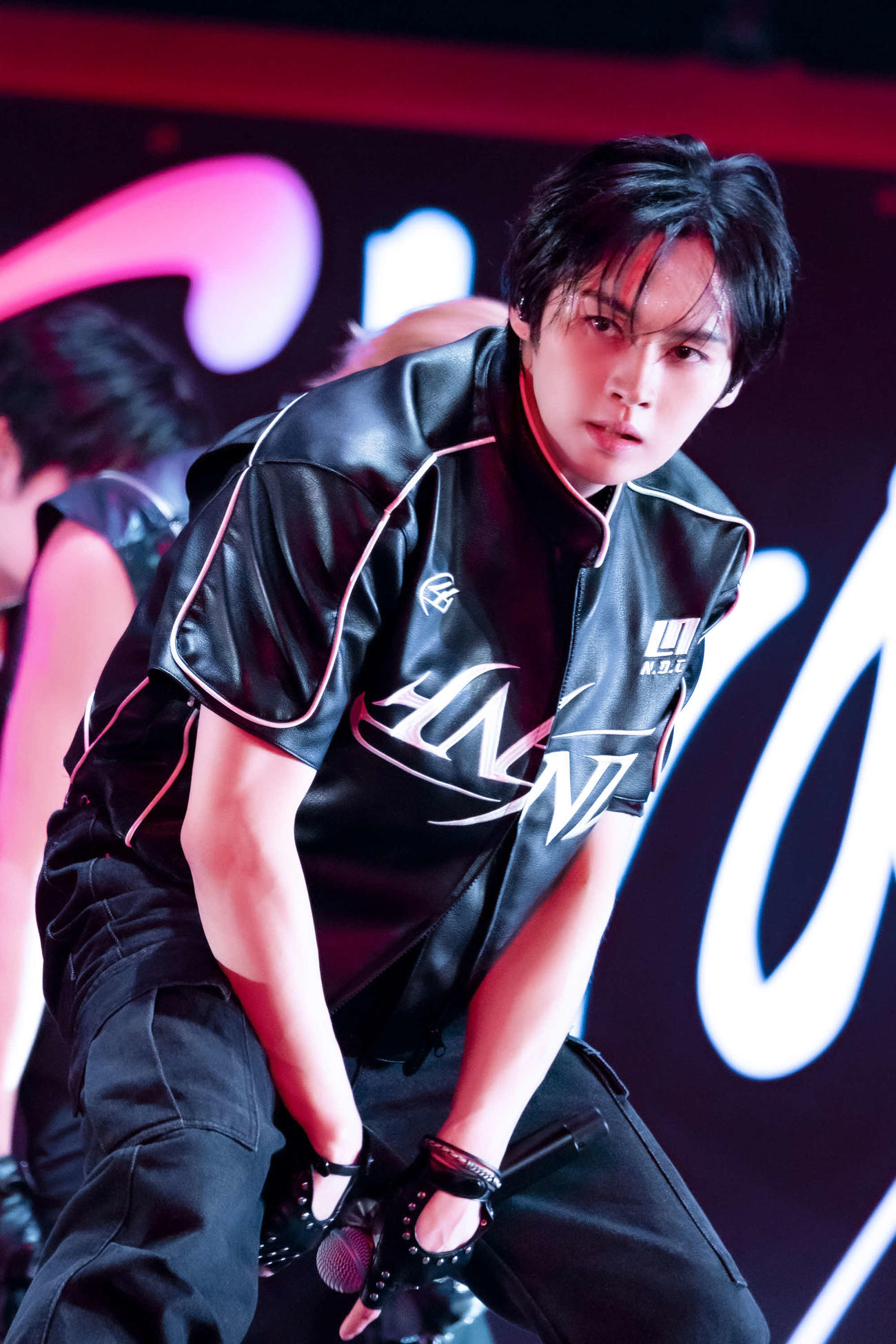 「Stray Kids Fan Connecting 2024“SKZ TOY WORLD”」最終公演を行ったStray Kidsのリノ（C）田中聖太郎写真事務所