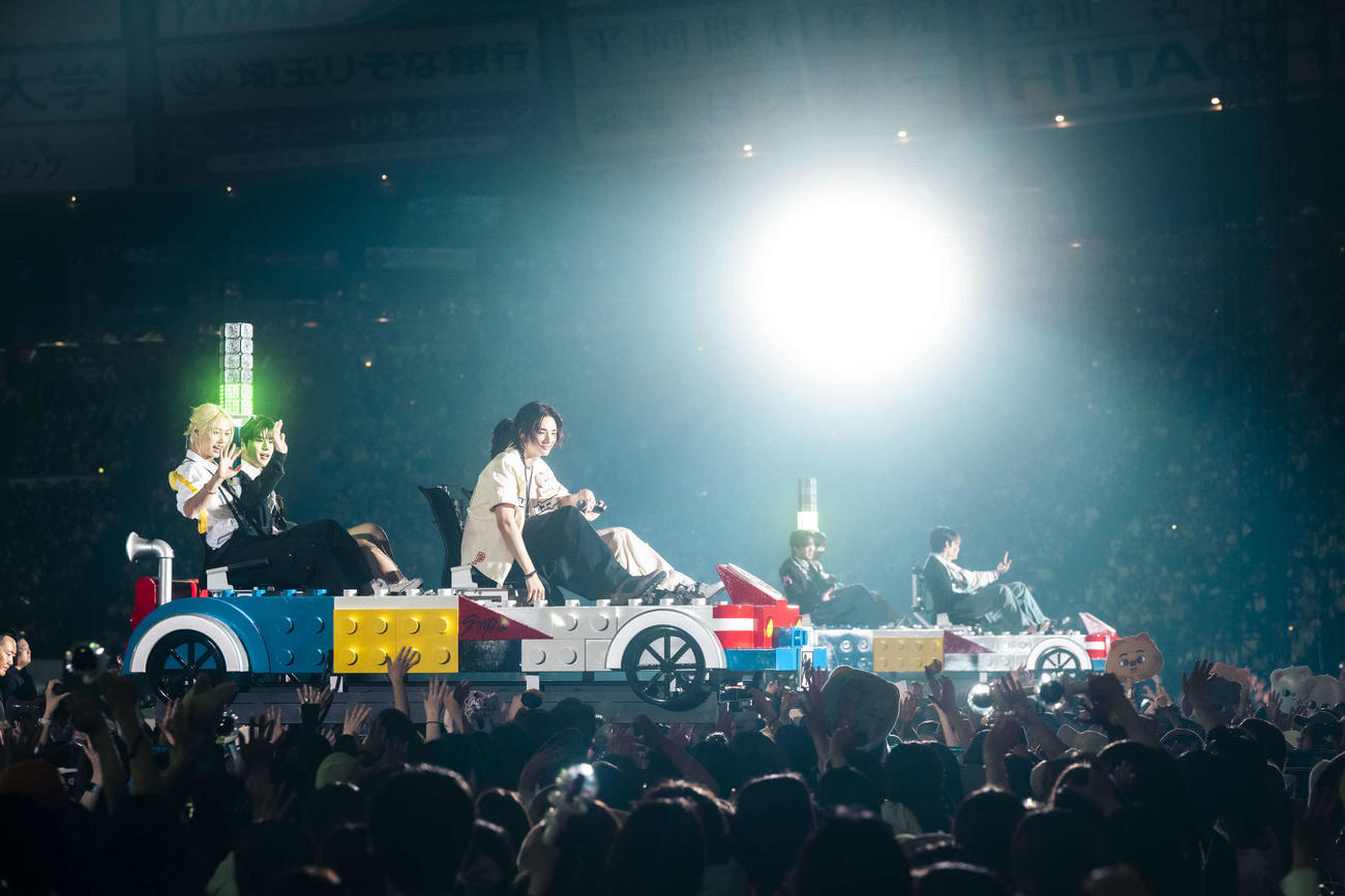 「Stray Kids Fan Connecting 2024“SKZ TOY WORLD”」最終公演を行ったStray Kids（C）田中聖太郎写真事務所