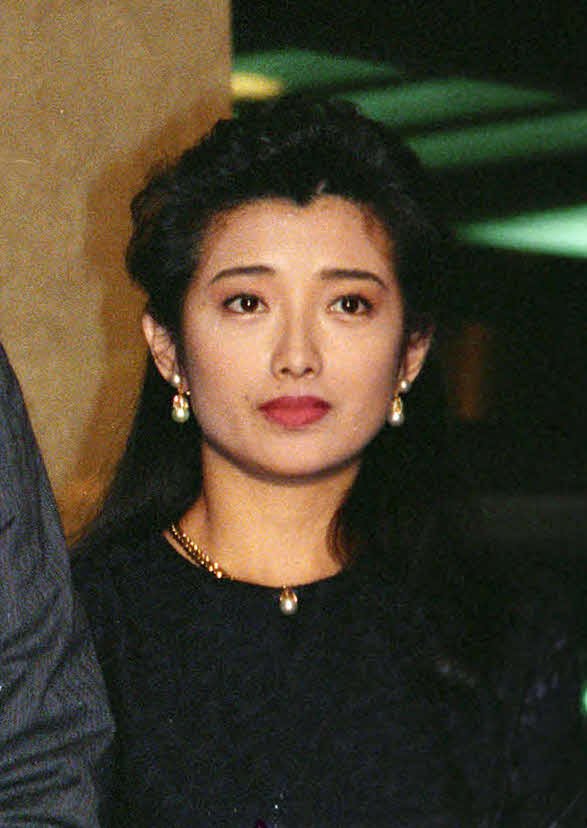 山口百恵さん（1987年撮影）