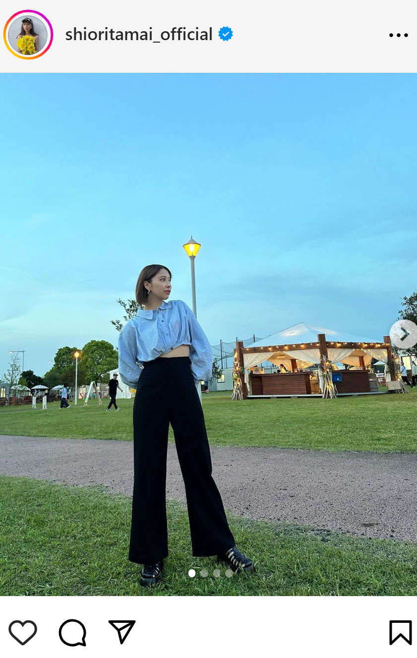 玉井詩織のインスタグラムから